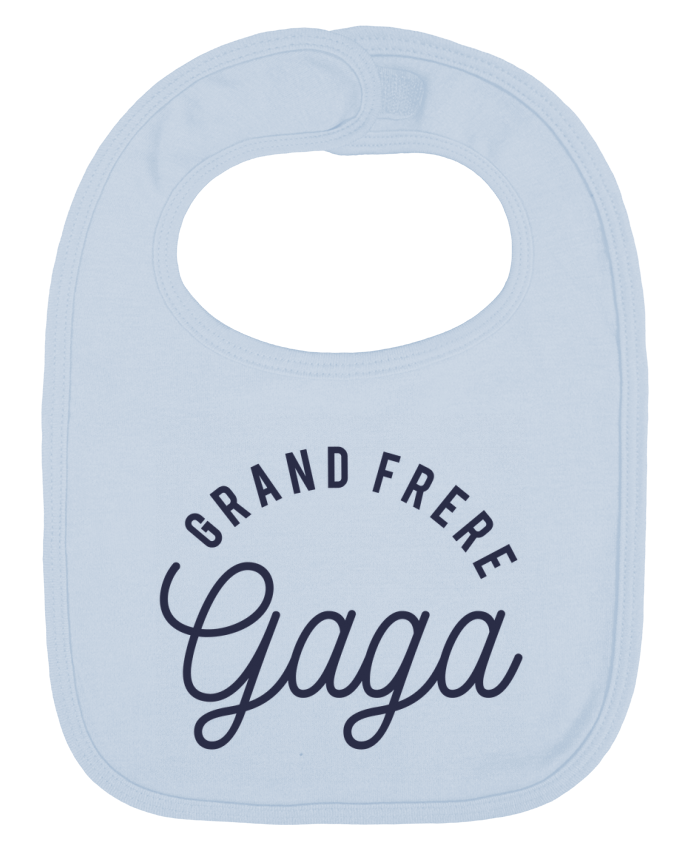 Bavoir bébé uni Grand frère gaga par tunetoo