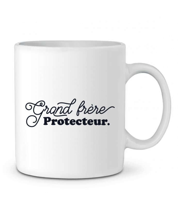 Ceramic Mug Grand frère protecteur by tunetoo