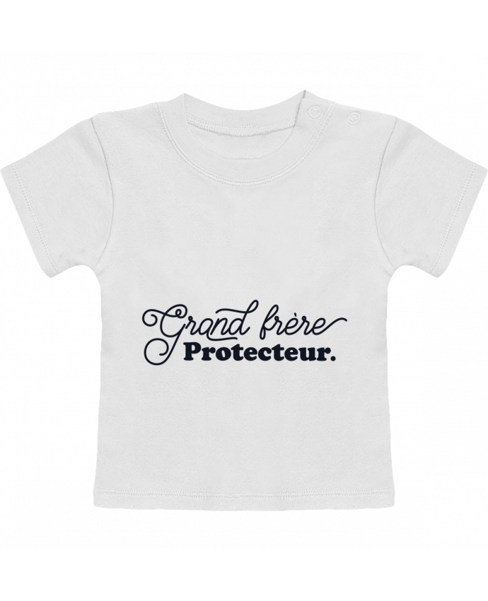 T-shirt bébé Grand frère protecteur manches courtes du designer tunetoo