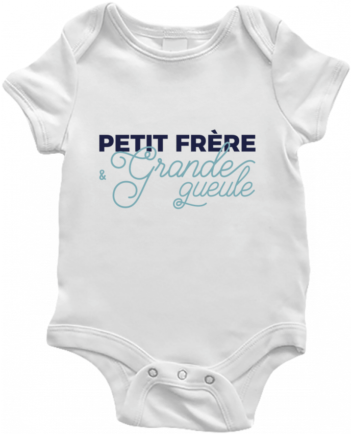 Body bébé Petit frère et grande gueule par tunetoo