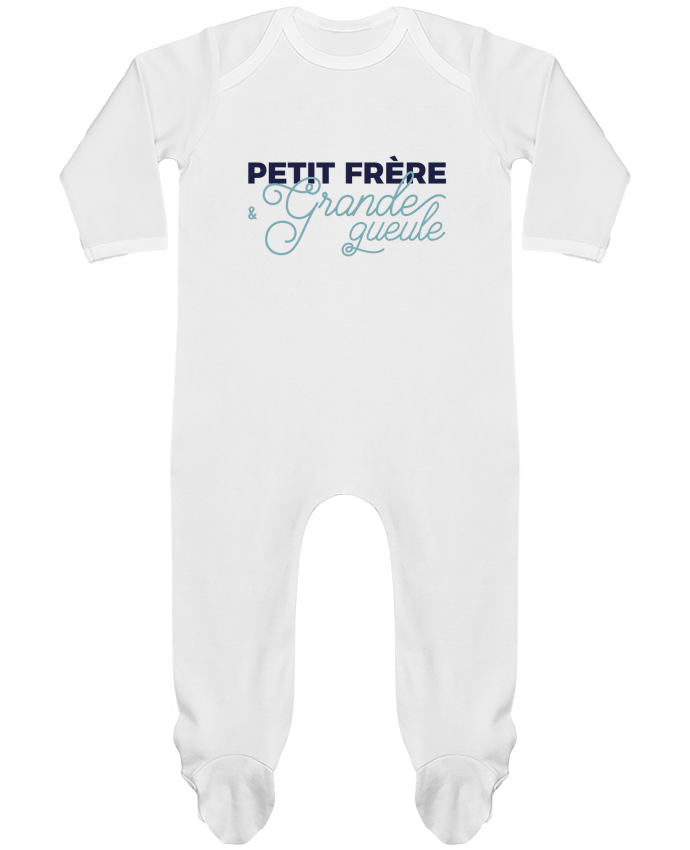 Baby Sleeper long sleeves Contrast Petit frère et grande gueule by tunetoo