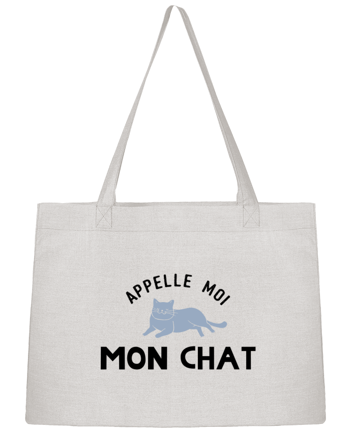 Shopping tote bag Stanley Stella Appelle moi mon chat by tunetoo