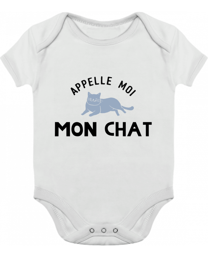 Baby Body Contrast Appelle moi mon chat by tunetoo