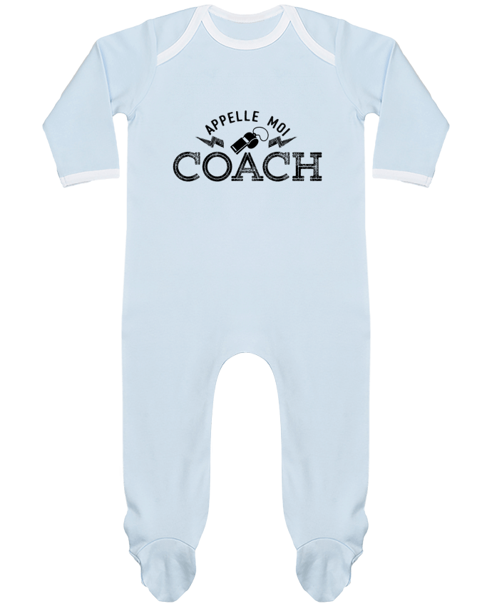 Body Pyjama Bébé Appelle moi coach par tunetoo