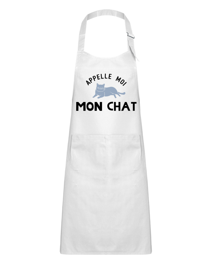 Tablier Enfant Appelle moi mon chat par tunetoo