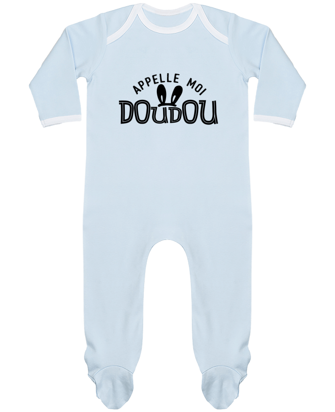 Pijama Bebé Manga Larga Contraste Appelle moi doudou por tunetoo