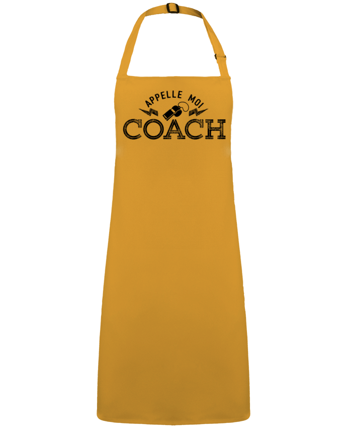 Apron no Pocket Appelle moi coach by  tunetoo