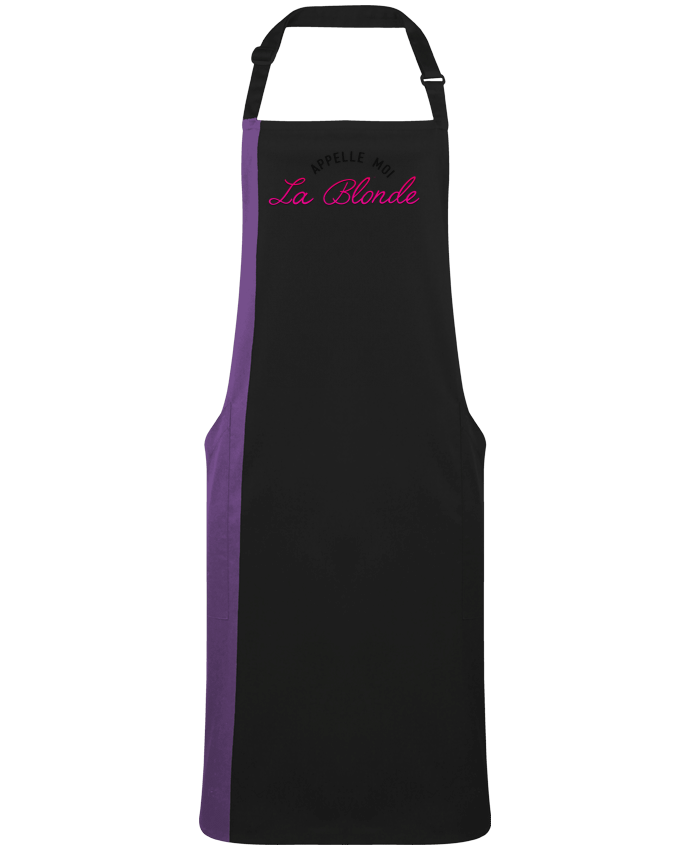 Two-tone long Apron Appelle moi la blonde by  tunetoo