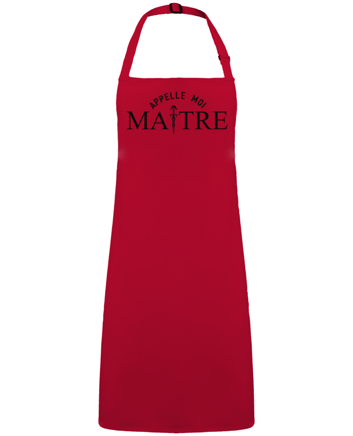 Tablier Appelle moi maître par  tunetoo