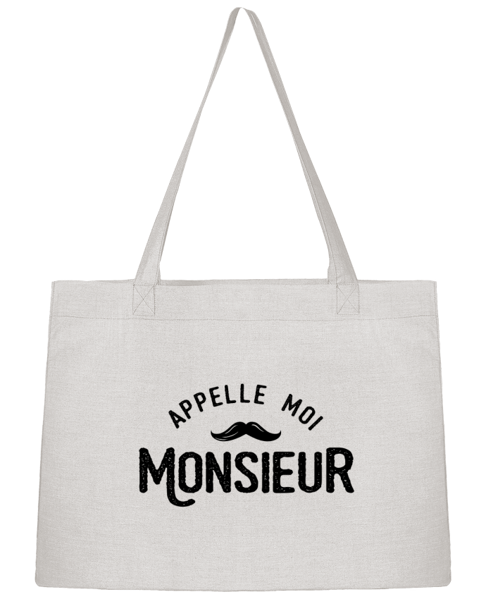Shopping tote bag Stanley Stella Appelle moi monsieur by tunetoo