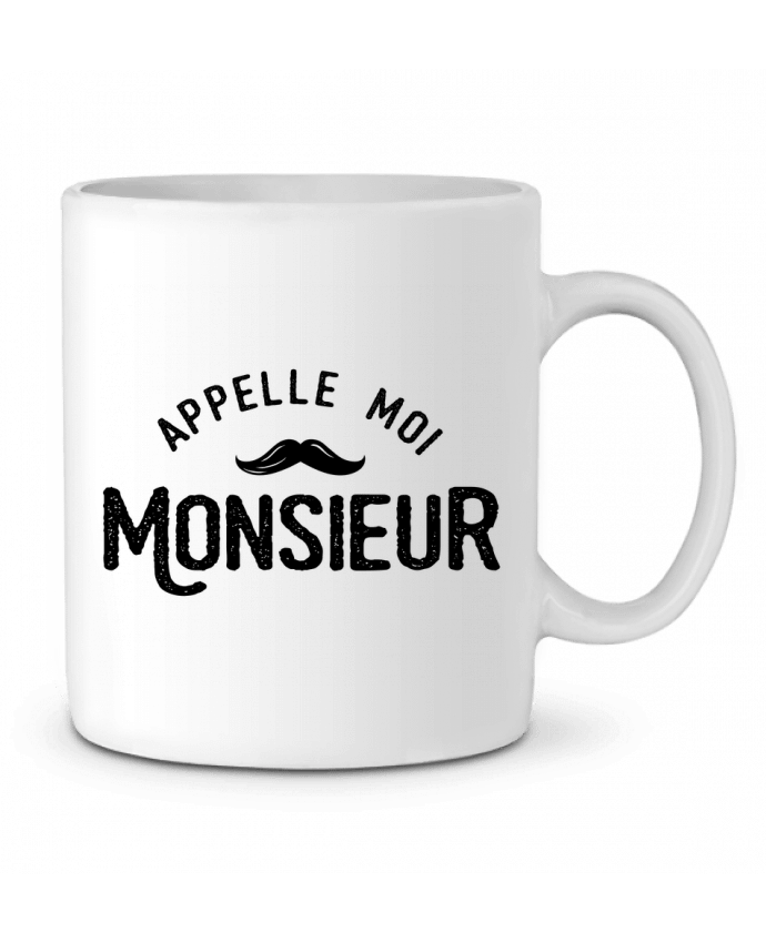 Ceramic Mug Appelle moi monsieur by tunetoo