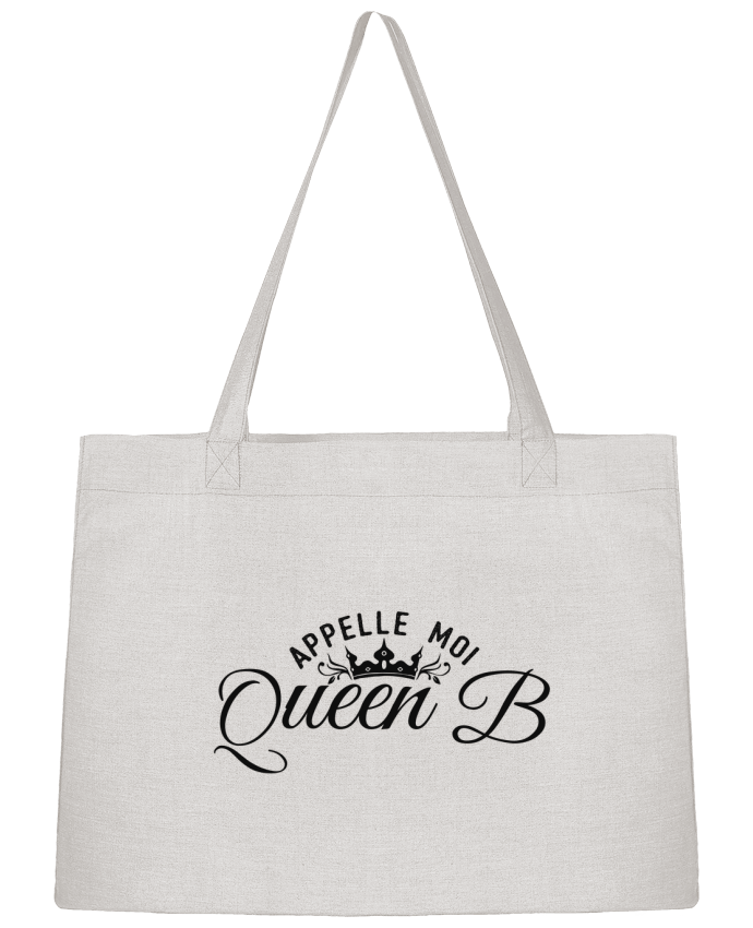 Shopping tote bag Stanley Stella Appelle moi queen B by tunetoo