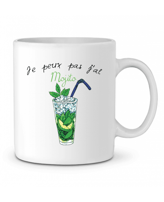 Mug  Je peux pas j'ai Mojito par tunetoo