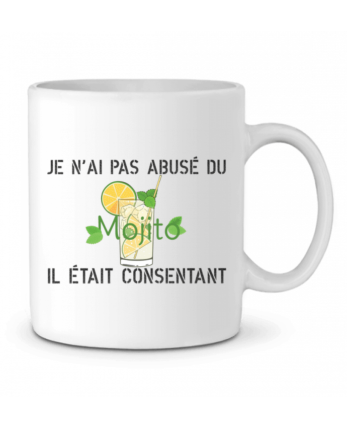 Mug  Je n'ai pas abusé du mojito, il était consentant ! par tunetoo