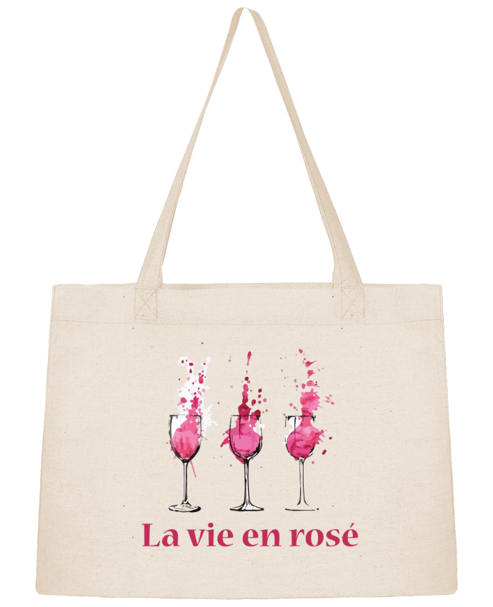 Shopping tote bag Stanley Stella La vie en rosé by tunetoo
