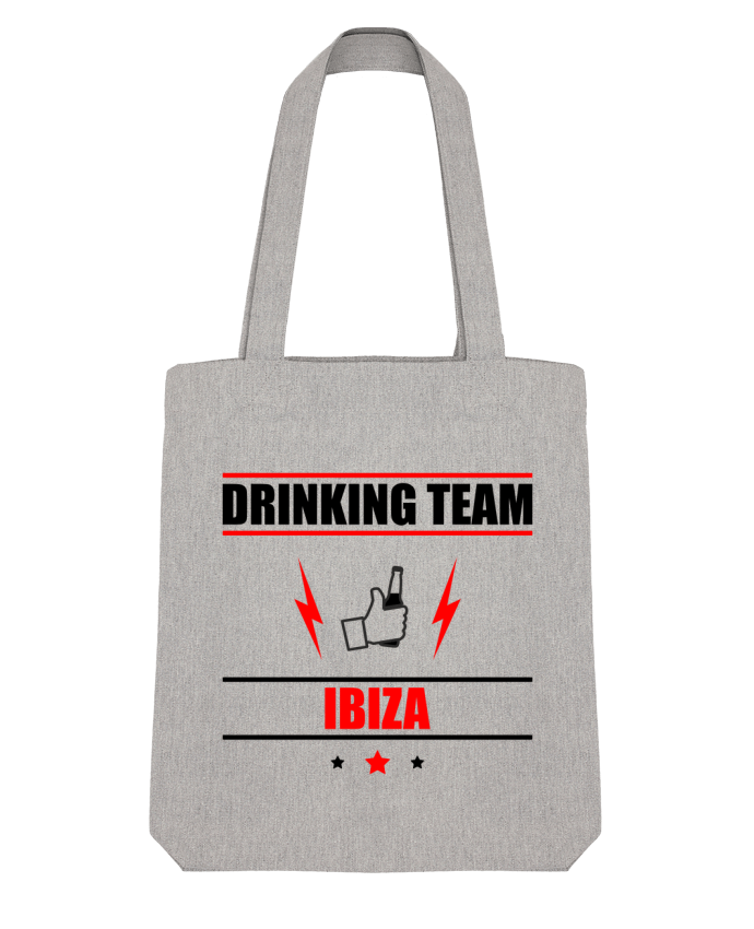 Tote Bag Stanley Stella Drinking Team Ibiza par Benichan 