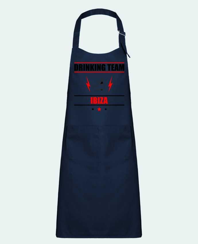 Kids chef pocket apron Drinking Team Ibiza by Benichan