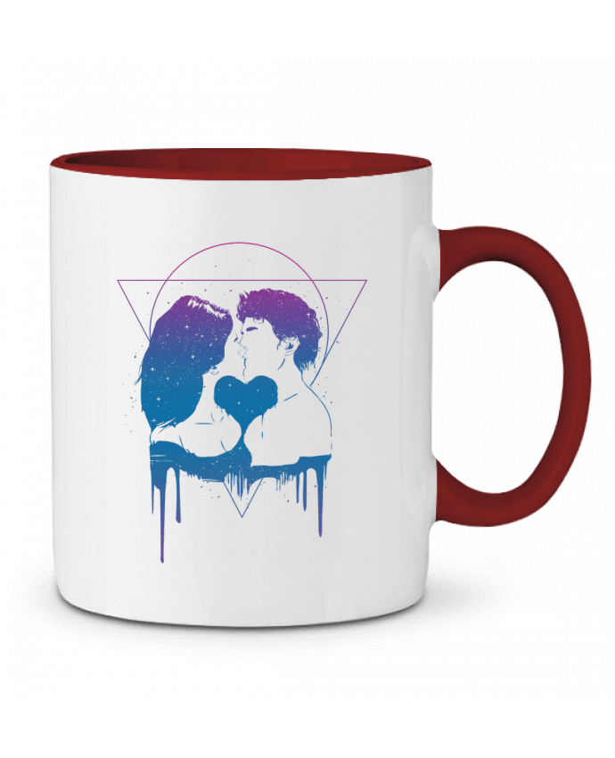 Mug bicolore Cosmic love II Balàzs Solti