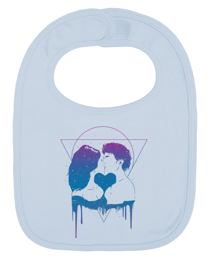 Bavoir bébé uni Cosmic love II par Balàzs Solti
