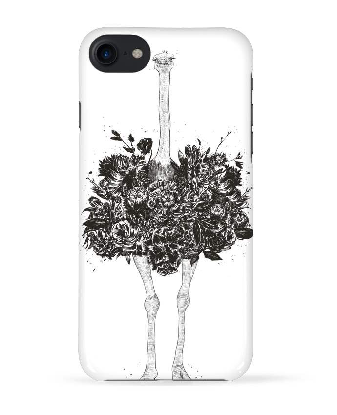 Case 3D iPhone 7 Floral ostrich de Balàzs Solti