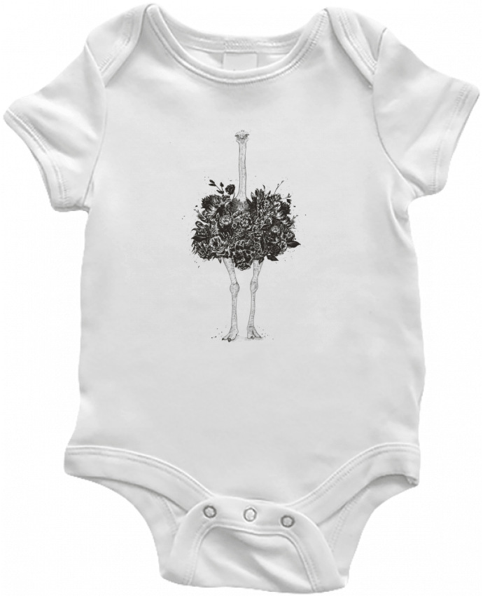 Baby Body Floral ostrich by Balàzs Solti