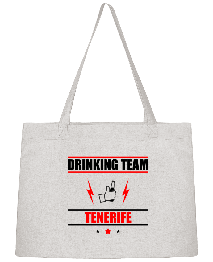 Shopping tote bag Stanley Stella Drinking Team Tenerife by Benichan