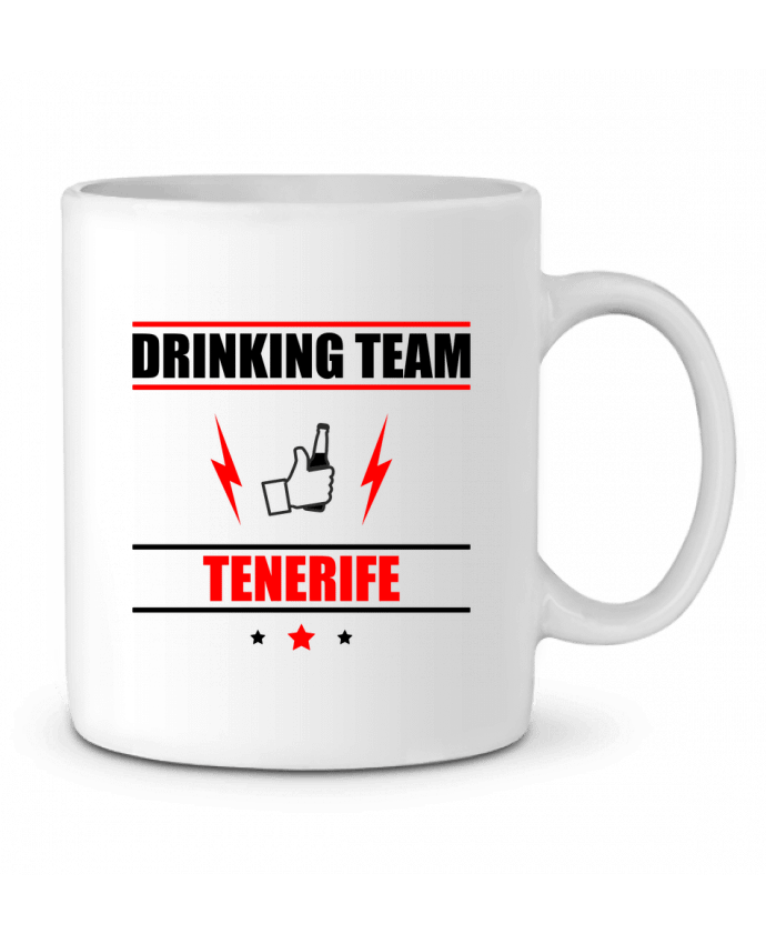 Taza Cerámica Drinking Team Tenerife por Benichan