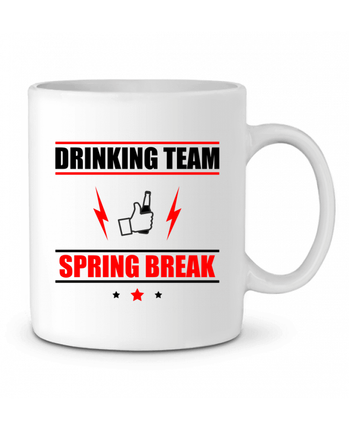 Ceramic Mug Drinking Team Spring Break by Benichan