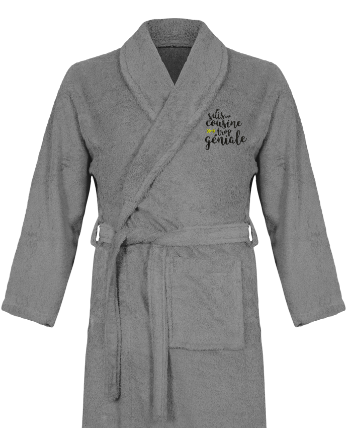 Sponge Premium Bathrobe Je suis une cousine trop géniale by tunetoo 