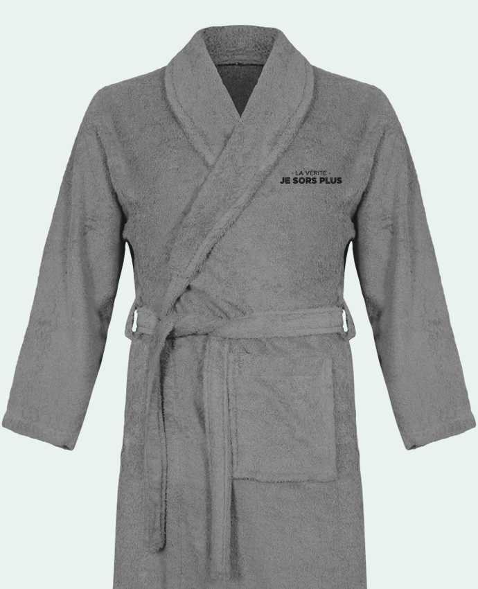 Sponge Premium Bathrobe La vérité, je sors plus by tunetoo 