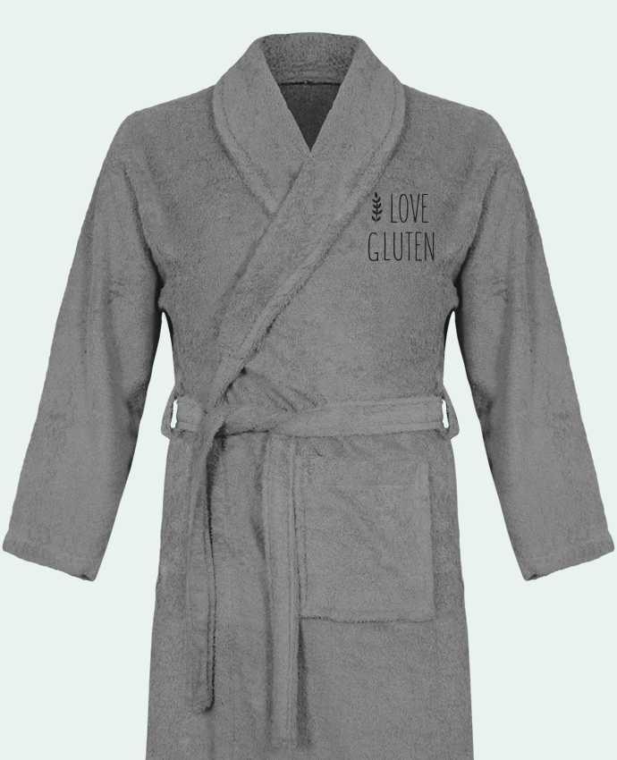 Sponge Premium Bathrobe I love gluten by Ruuud by Ruuud 