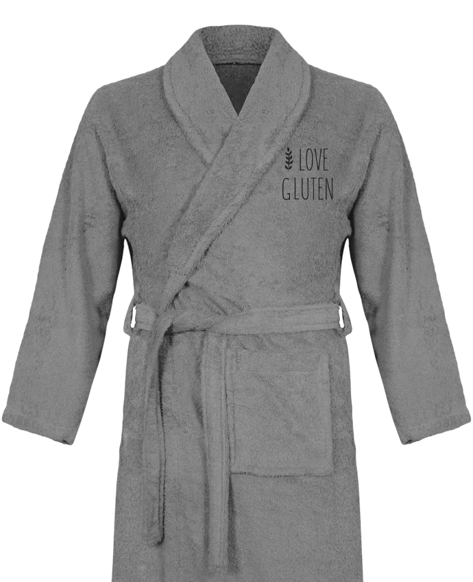 Sponge Premium Bathrobe I love gluten by Ruuud by  Ruuud 