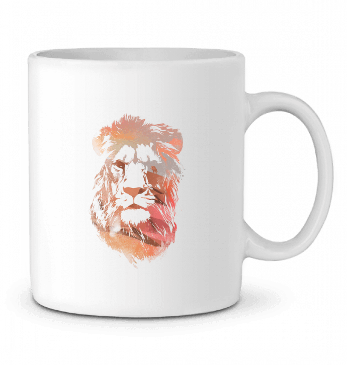 Ceramic Mug Desert lion by robertfarkas