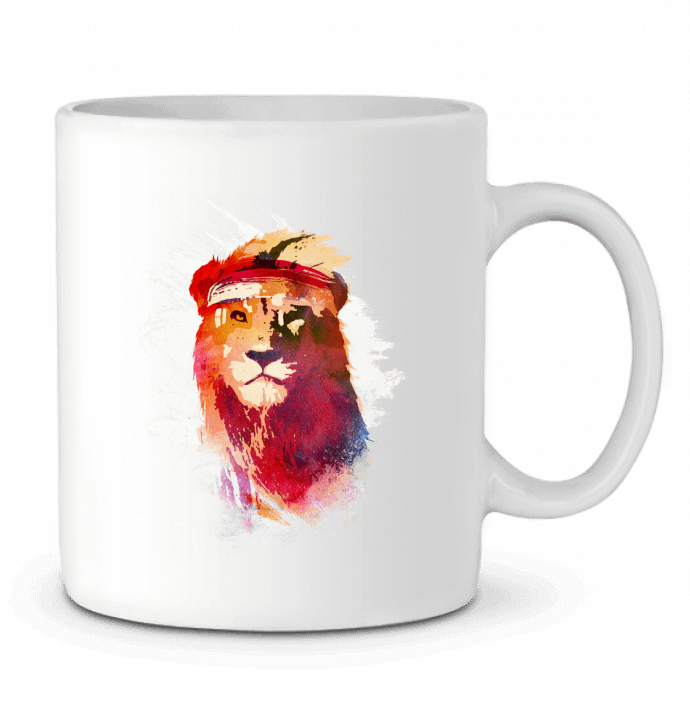 Ceramic Mug Gym lion by robertfarkas