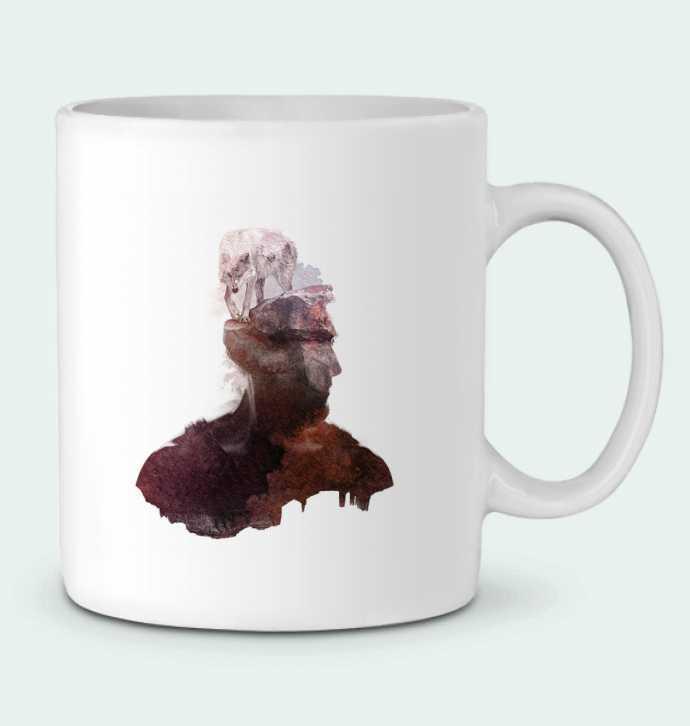 Ceramic Mug Inner wilderness by robertfarkas