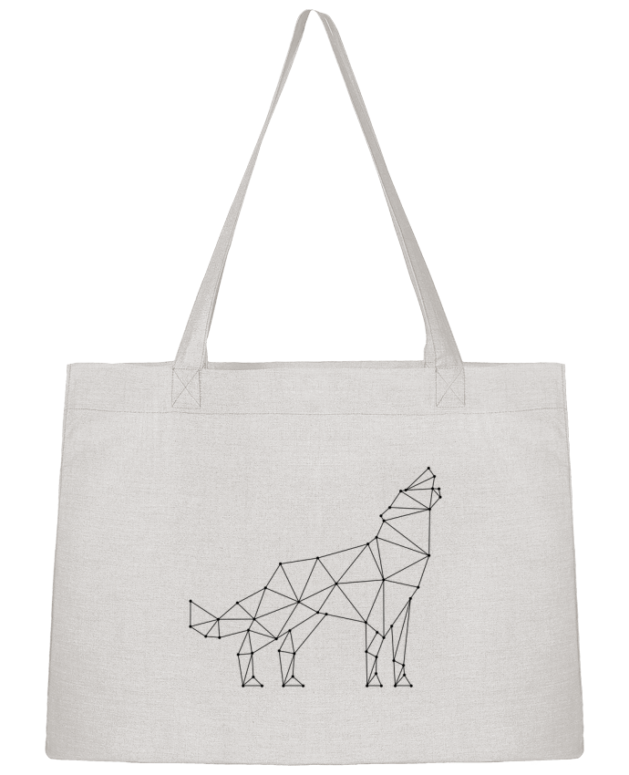 Shopping tote bag Stanley Stella wolf - geometry by /wait-design