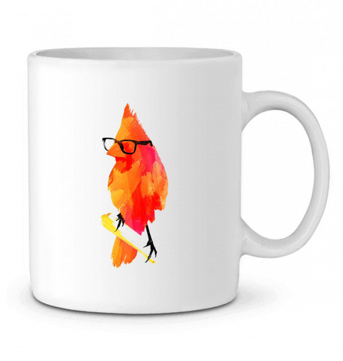 Ceramic Mug Punk bird by robertfarkas