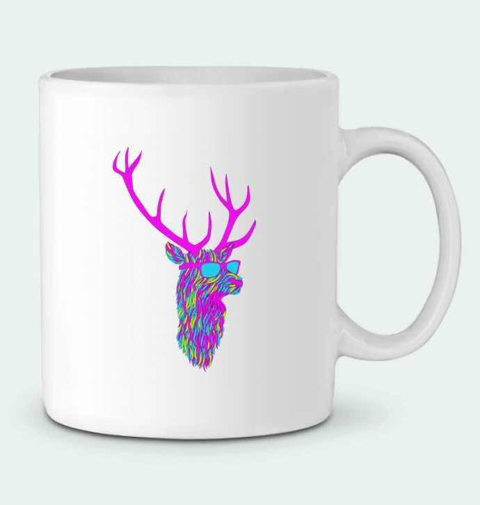Ceramic Mug Party deer by robertfarkas