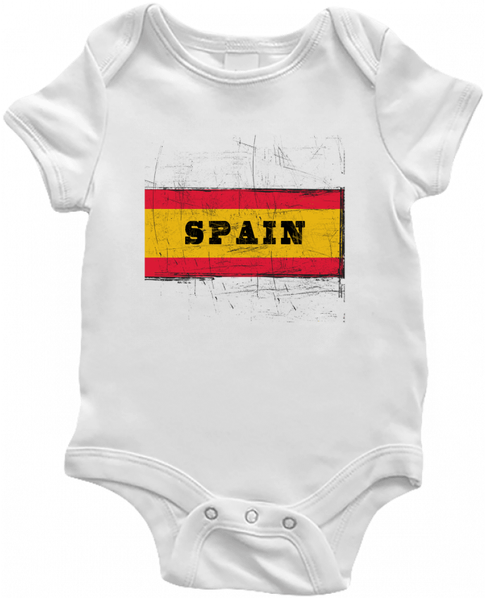 Baby Body Drapeau espagnol by Les Caprices de Filles