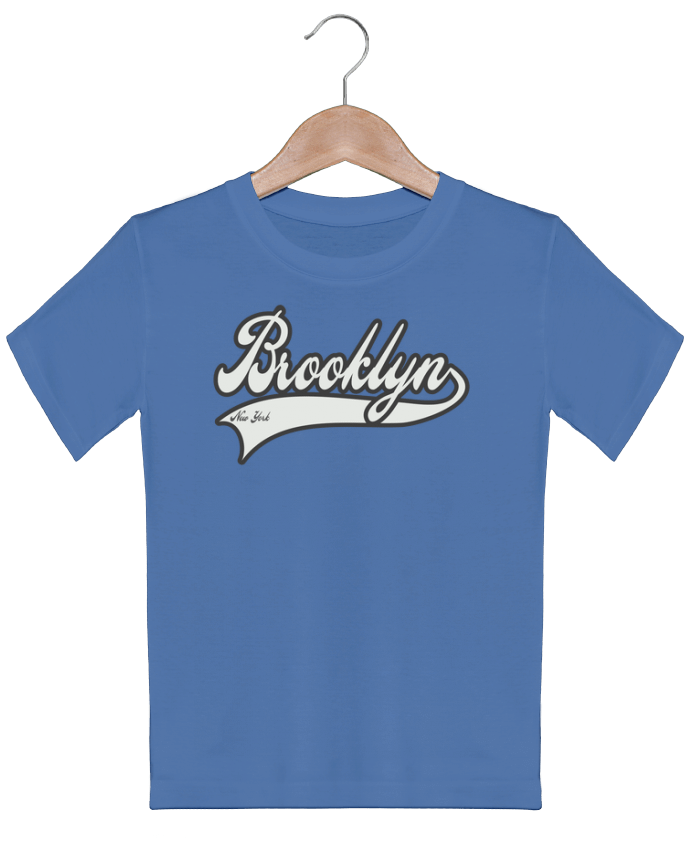 T-shirt garçon motif Brooklyn New York justsayin