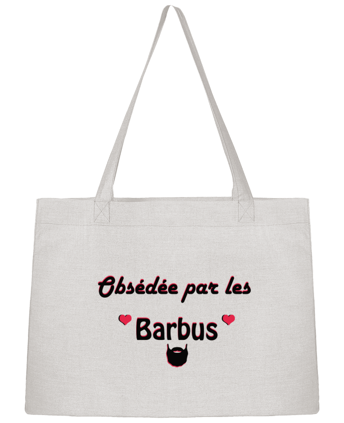 Shopping tote bag Stanley Stella Obsédée by les barbus by tunetoo