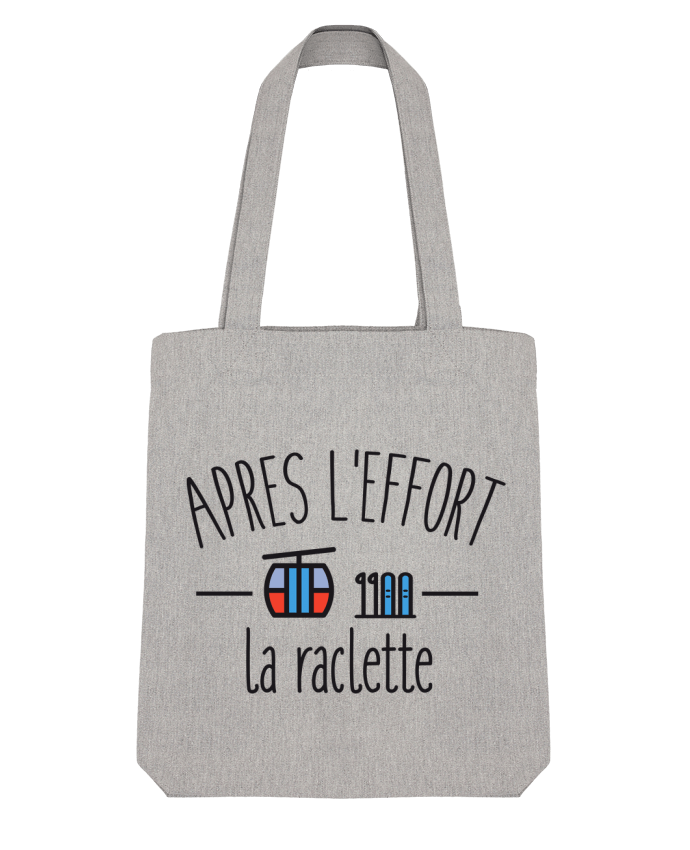 Tote Bag Stanley Stella Après l'effort, la raclette par FRENCHUP-MAYO 