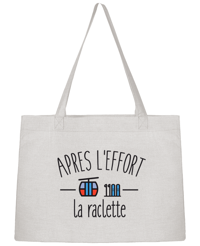 Shopping tote bag Stanley Stella Après l'effort, la raclette by FRENCHUP-MAYO