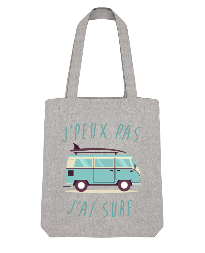 Tote Bag Stanley Stella Je peux pas j'ai surf by FRENCHUP-MAYO 