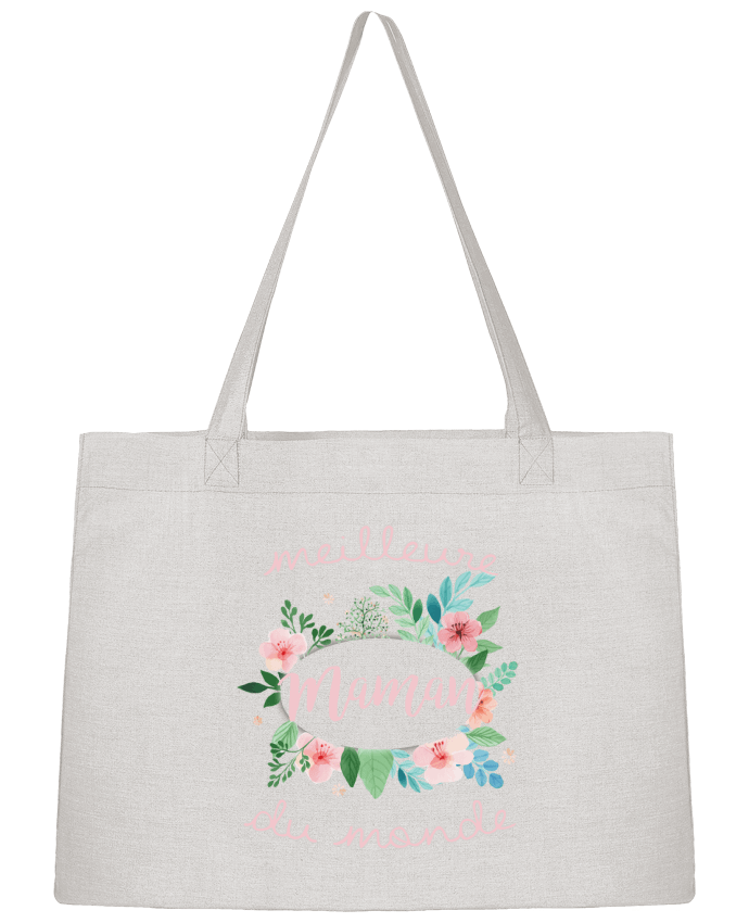 Shopping tote bag Stanley Stella Meilleure maman du monde by FRENCHUP-MAYO