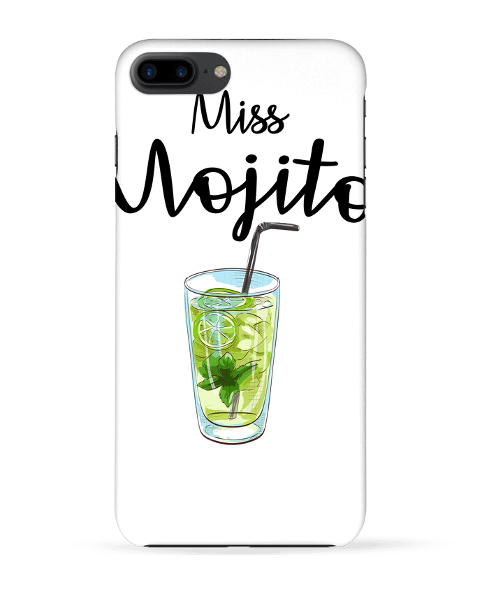 Carcasa Iphone 7+ Miss Mojito por FRENCHUP-MAYO