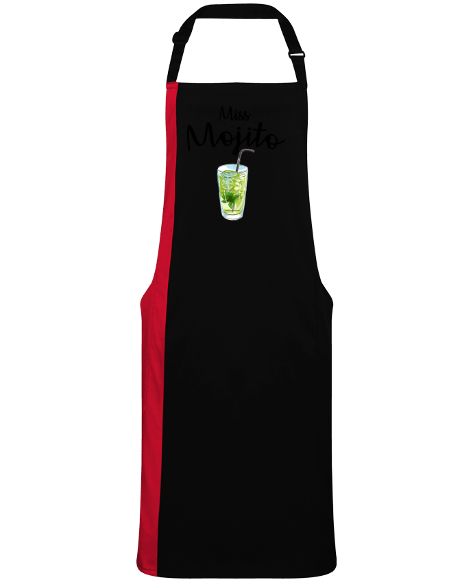 Tablier bicolore Miss Mojito par  FRENCHUP-MAYO
