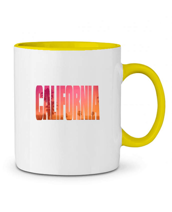 Two-tone Ceramic Mug California justsayin