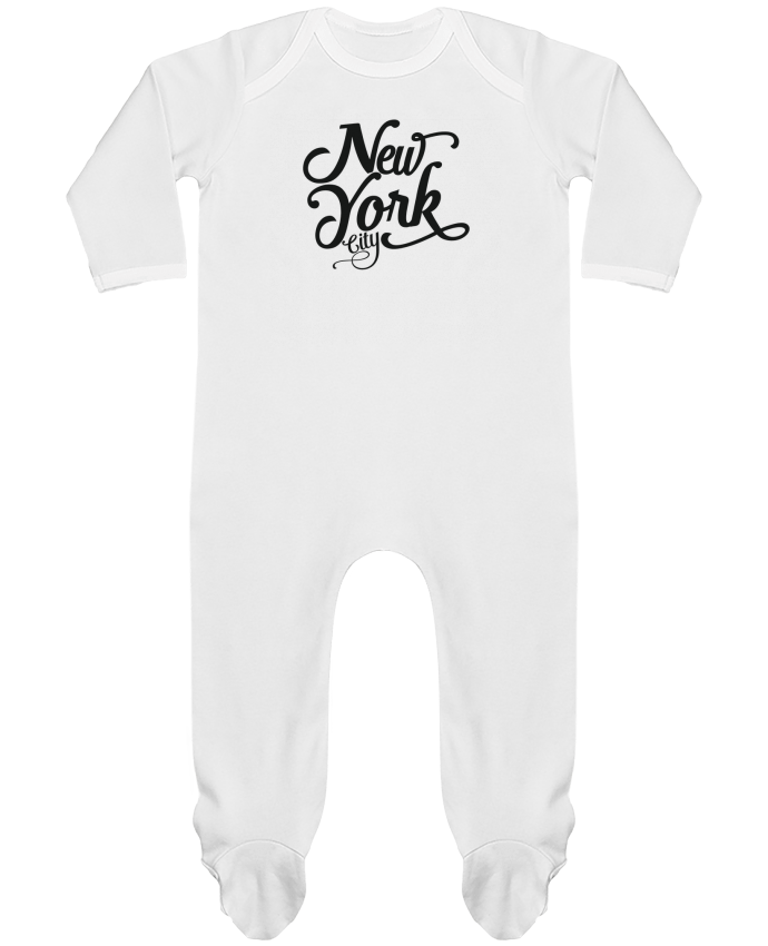 Baby Sleeper long sleeves Contrast New York City by justsayin