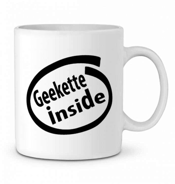 Mug  Geekette inside par GeeK My Shirt